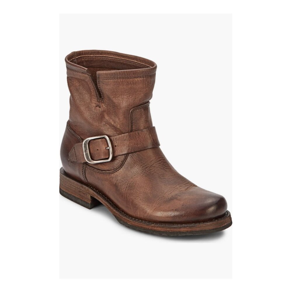 Frye Sz. 7.5M Brown Veronica Flex Bootie (fits like 7M) - Picture 3 of 16